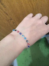 Pulsera de ojo malvado de la suerte turco para mujer, 11 estilos, joyería de la suerte hecha a mano, ojos azules, pulsera de moda, joyería de amistad