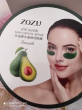 Parches de hidrogel con ácido hialurónico y rojo, mascarilla hidratante para ojos, 60 unidades