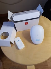 KERUI-timbre inteligente M521 para el hogar, seguridad de bienvenida, inalámbrico, 57 botones, 100m, mando a distancia, batería, botón de puerta Powerd