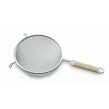 

KITCHEN STRAINER HALF BALL 26CM BAKELIT handle INOX LACOR