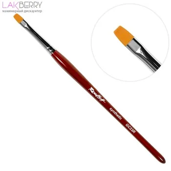 

Кисть Roubloff GC23R (4) плоская для геля КИСТИ: для дизайна, полигеля, и т.д.