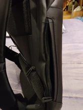 Kingsons-Mochila negra ultraligera para ordenador portátil Unisex, morral delgado de 15,6 pulgadas para oficina y trabajo