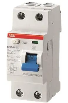 

Differential current switch double pole 63A 300mA ABB f2002csf202101r3630 (Type A)