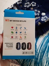 Reloj de pulsera inteligente deportivo M3 con pantalla a Color, rastreador de actividad, control del ritmo cardíaco, para niños, hombre y mujer