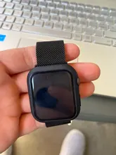 Protector de pantalla completa para Apple watch, carcasa rígida mate para Apple watch 6/SE/5/4/3/360, película de vidrio templado para iwatch 2/1