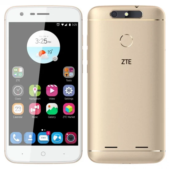 Смартфон zte V8 LITE " ips HD Octa Core 16 Гб 2 Гб ram Gold