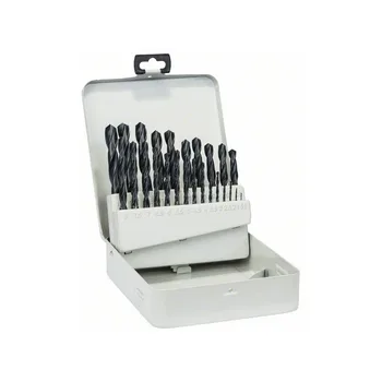 

BOSCH 2607018725 set 25 metal drill bits in metal box HSS-R, DIN 338 1-13mm