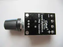 Alta linealidad 5V 9V 12V 10A PWM controlador de velocidad del Motor de CC Dimmer LED módulo oscurecimiento ajustable regulador de velocidad interruptor de Control