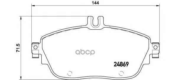 Колодки Тормозные Brembo P50093 Brembo арт. P50093