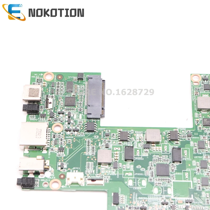 discount  NOKOTION 5B20P92372 431203950200 For Lenovo MB 3N81CG laptop motherboard SR3LA I5-8250U CPU full te