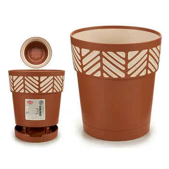 

Planter Stefanplast Orfeo terracotta Plastic (15 x 15 x 15 cm)