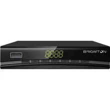 TDT тюнер BRIGMTON BTDT2-918 Full HD USB HDMI черный