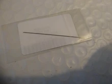 Aguja de abalorios DIY, suministros para hacer cuentas, alfileres hechos a mano, accesorios de joyería, herramientas, 1 Uds.