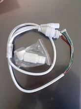 ANPWOO-cable LAN para cámara IP CCTV, módulo de placa (RJ45/DC), tipo estándar sin 4/5/7/8 cables, 1x LED de estado