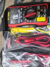 Multimetro Digital ANENG SZ18 9999 polimetro tester profesional multimeter pinza amperimetrica comprobador valores eficaces verdaderos probador analógico Multimetro DIY condensador Transistor NCV probadores medidor Lcr