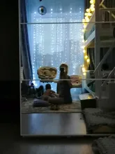 Garland-Lights String Fairy-Lights-Decoration Cotton-Ball Xmas Wedding-Party Holiday