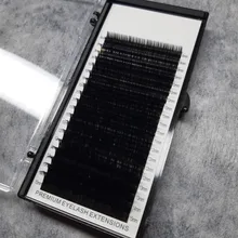 H & L desde 1990 20 filas de visón pestañas individuales pestañas maquillaje cilios para los profesionales de la pestaña de visón de extensión