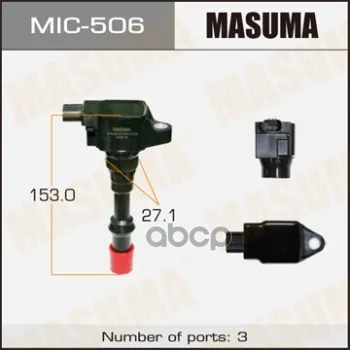 Катушка Зажигания Masuma Mic506 Masuma арт. MIC506