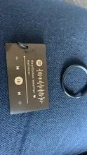 LLavero de código Spotify de música personalizado para hombre y mujer, acero inoxidable, grabado láser, joyería
