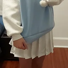 Falda plisada de cintura alta para mujer, minifalda de baile para chicas dulces y lindas, Cosplay, uniforme Preppy, cortos de colegio, XS-3XL