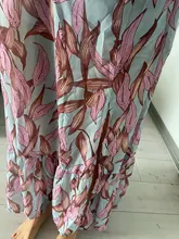 Swimsuit Beachwear Print-Belt Long-Cover-Up Off-Shoulder Women Summer Floral Bandeau