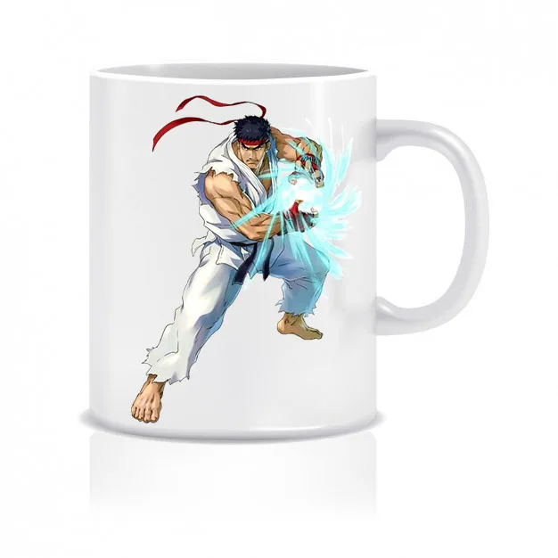 Street Fighter/серия кружка Super Street Fighter - Цвет: Ryu3