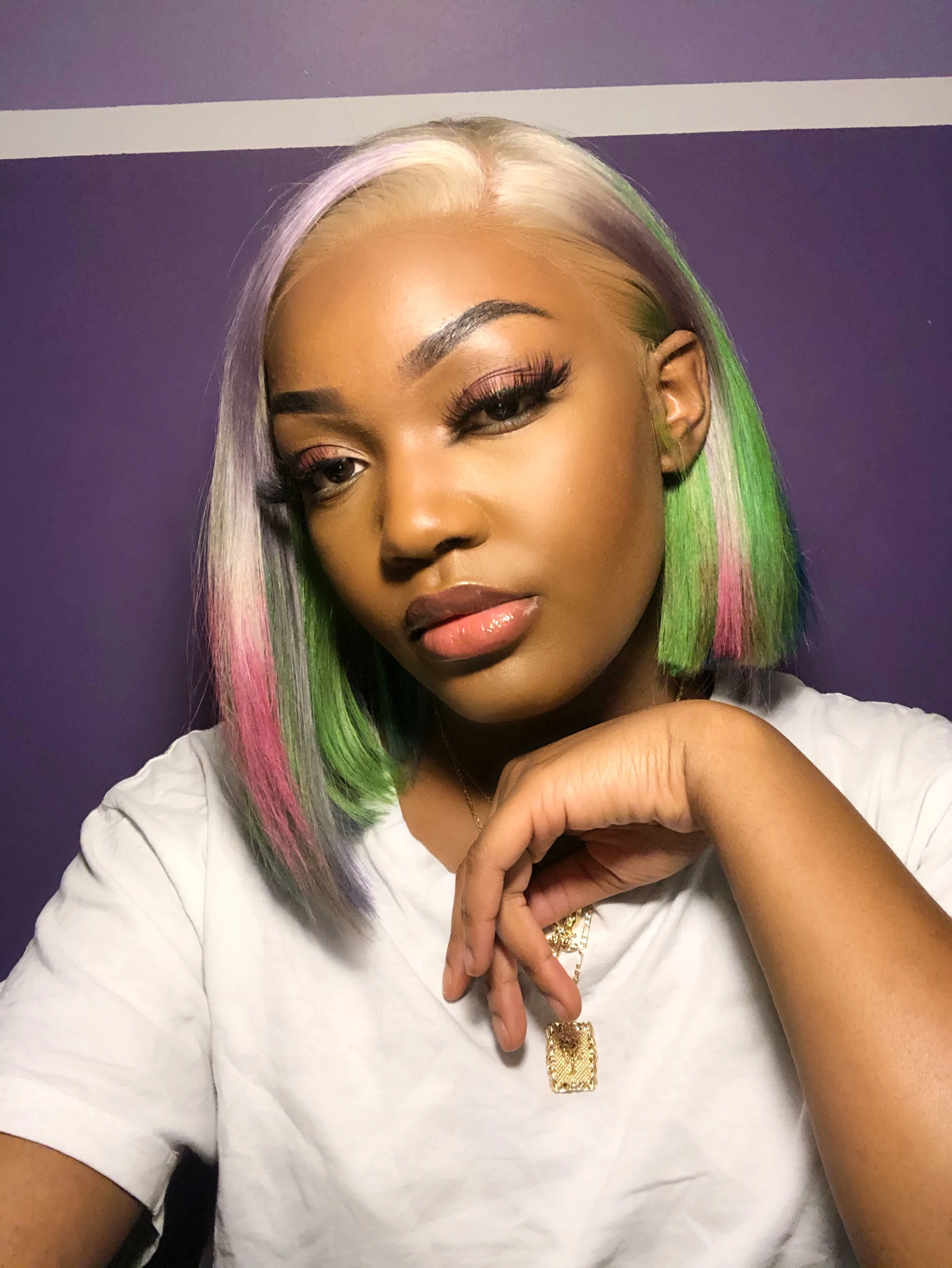Brazilian 613 Blonde 13x4 HD Transparent Lace Wig photo review