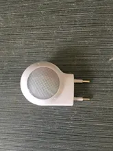 Light-Sensor Control-Light Wall-Lamp LED Eu/Us-Plug Kids Bedroom Baby Mini Built-In 