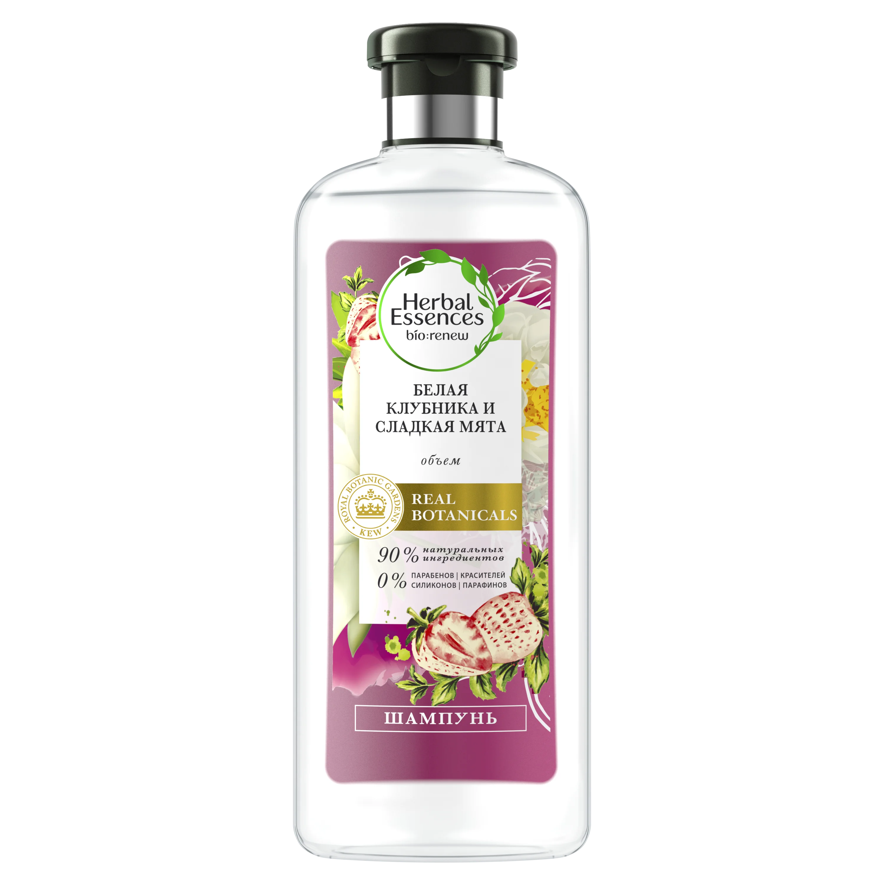 HERBAL ESSENCES Шампунь Белая клубника и Сладкая мята 400мл