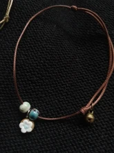 Original hecho a mano de cerámica pulsera de moda simple mujer #1505