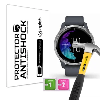 

Protector de Pantalla Anti-Shock Anti-Golpe Anti-arañazos Compatible con Garmin Vivoactive 4