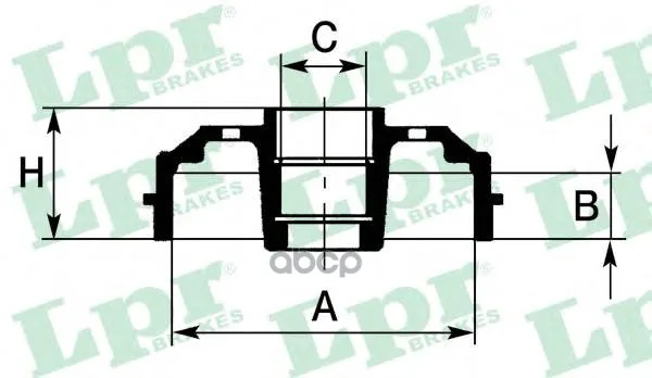 Барабан Тормозной Ford Focus 98-04 Lpr 7d0591 Lpr арт. 7D0591