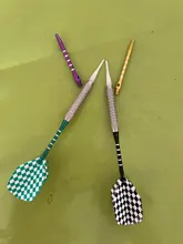 18 unids/lote 53mm aleación de aluminio de dardo ejes gradas dardos profesional tallos 2BA estándar de rosca de tornillo дротики дартс