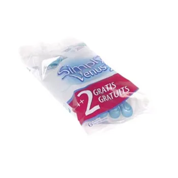 

GILLETTE SIMPLY VENUS CUCHILLAS 6UN MUJER