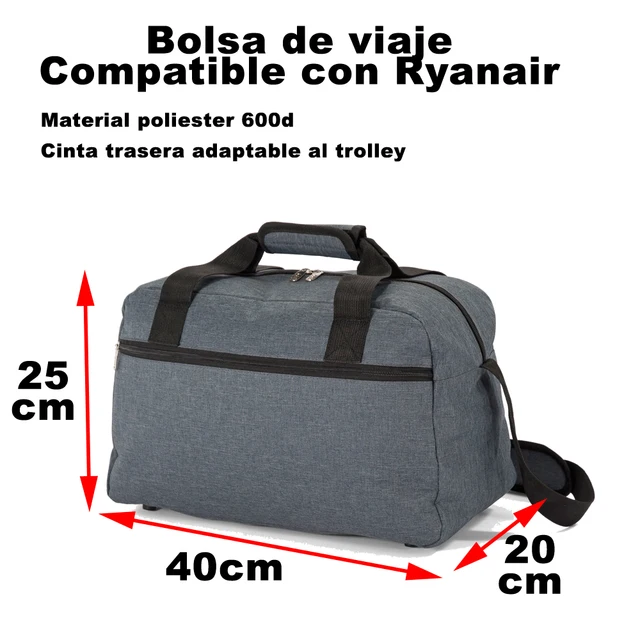 Benzi Bolsa de 40 x 25 x 20 cm BZ5528 Tamaño Equipaje Mano Ryanair - AliExpress Maletas y bolsas