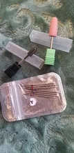 Juego de brocas de diamante para manicura, máquina eléctrica de manicura y pedicura, 6/7