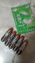 5 unids/set de granja dispensador de agua hilo cerdo automático agua potable portátil fuente de agua potable herramienta ganado suministros