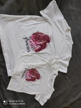 Ropa con estampado de gran tamaño para madre e hija, camiseta de Super mamá, ropa de princesa elegante para niña, bonita apariencia familiar Kawaii