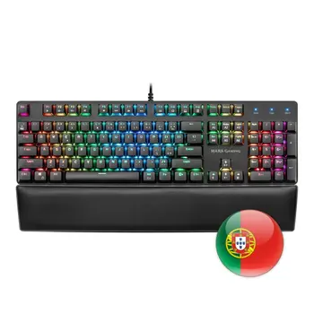 

Mars Gaming MK5, mechanical keyboard switch Blue, RGB, software, wrist supports, PT