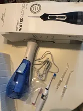 SEAGO-irrigador Dental recargable por USB, dispositivo de irrigación Dental portátil con 3 modos, chorro de Tanque De Agua de 200ML, resistente al agua IPX7, para el hogar