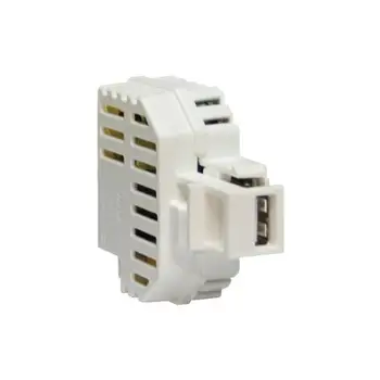 

IPW-USB-21WHI-USB power supply 2,1A downlight with Keystone biancoFME19.87