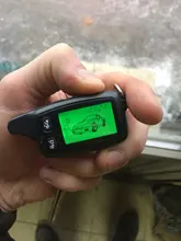 TW 9030 LCD controlador remoto llavero para 2 alarma de coche SISTEMA DE Tomahawk TW9030 /Tomahawk TW-9030 control remoto llavero