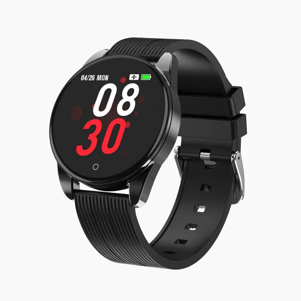 

Accalia M12 heart rate smart wristband blood pressure monitor waterproof sport record message push fitness tracker man