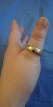 Anillos de acero inoxidable para hombre y mujer, anillo de titanio