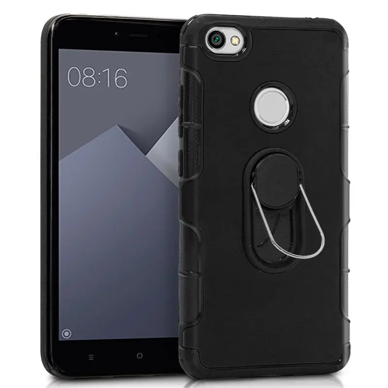 Оболочка Xiaomi Redmi Note 5A/Note 5A Prime алюминий + кольцо (Ne|Бамперы| |
