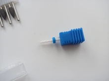 Brocas rotativas de silicona para manicura, accesorios de herramientas de pulido de cutículas, fresa eléctrica, 10 unidades