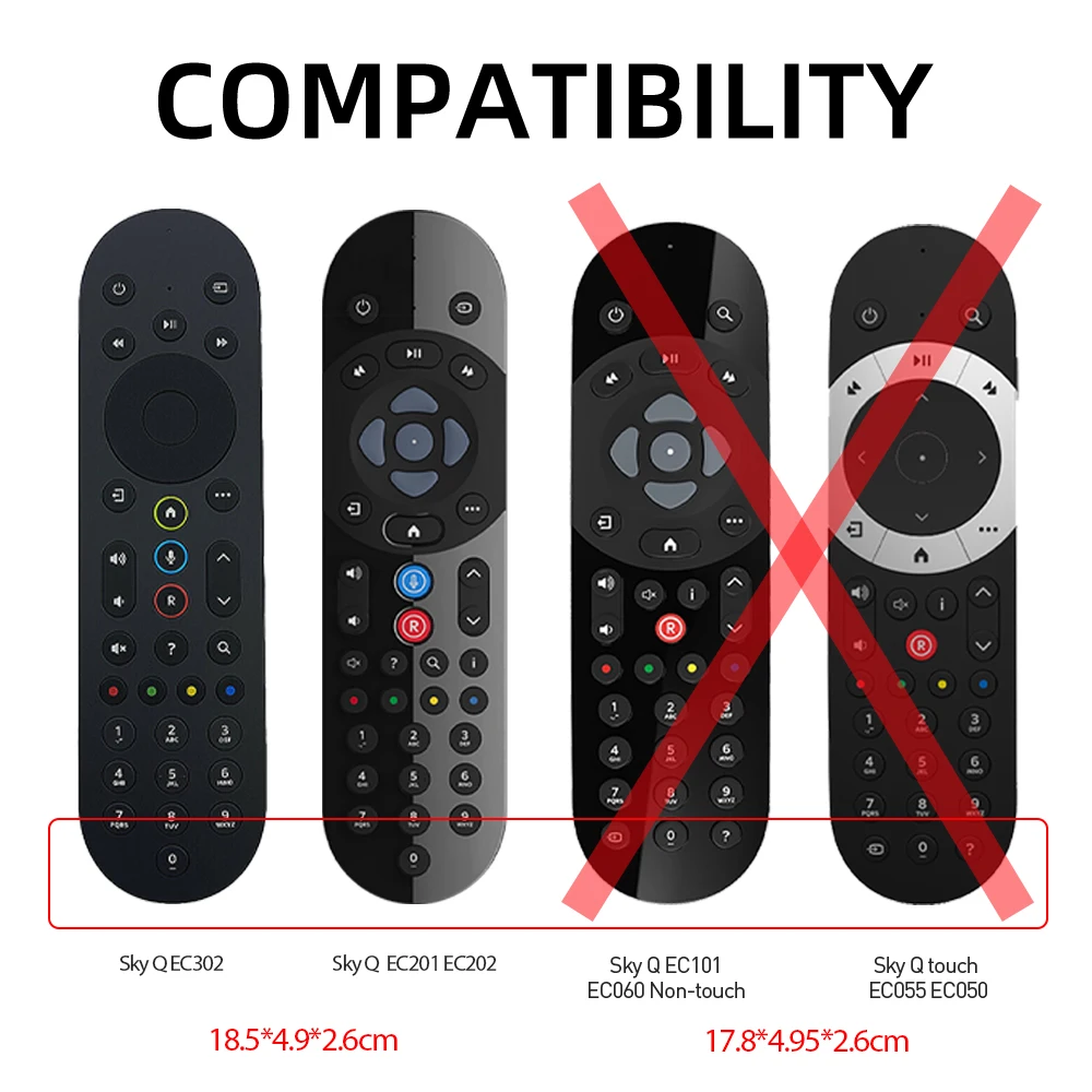Silicone Protective Case for Sky Q Remote Control (2020)