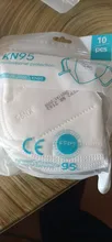 100 piezas de KN95 cara máscara antivirus 5 capa de polvo puerto PM2.5 mascarillas fpp2 protección mascarilla sanitaria entrega rápida
