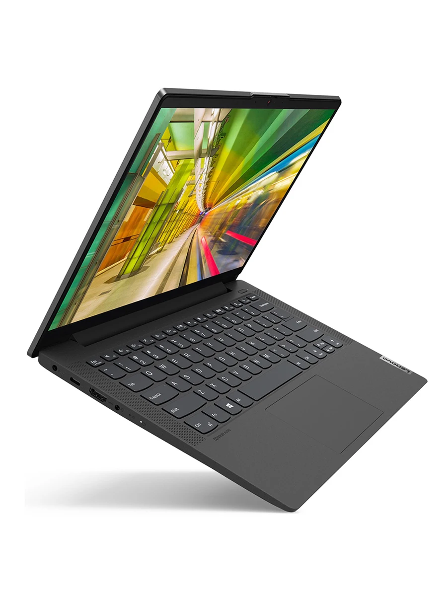 Lenovo IdeaPad 5 14 i5 1035G1 8 ГБ SSD 512 Intel UHD Graphics FHD IPS BT Cam 56.5Вт * ч No OS Темно серый 81YH0066RK|Ноутбуки|