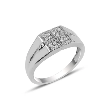

Silver 925 Sterling Zircon Stone Ring